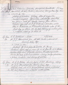 Document - MCCOLL, RANKIN AND STANISTREET COLLECTION: CENTRAL DEBORAH GOLD MINE NL - CORRESPONDENCE, 1969
