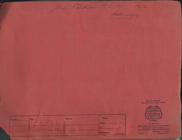 Document - MCCOLL, RANKIN AND STANISTREET COLLECTION: CENTRAL NAPOLEON GOLD MINING CO. N.L, 1934-1950