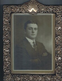 Photograph - BASIL WATSON COLLECTION: FRAMED PHOTOGRAPH OF BASIL WATSON, ca. 1916