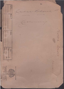 Document - MCCOLL, RANKIN AND STANISTREET COLLECTION: CENTRAL DEBORAH  - LETTERS RE MACHINERY, 1939 - 1947