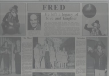 Photograph - FRED TREWARNE, 1985