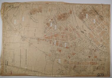 Map - CITY OF SANDHURST RESURVEY SHEET 1, 21/05/1881