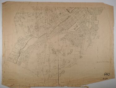 Map - BENDIGO SHEET 2, Circa 1900