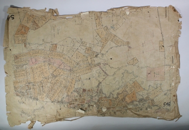 Map - SANDHURST,. SHEET ?, 24/04/1907 ?