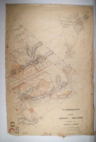 Map - BOROUGH OF EAGLEHAWK RE-SURVEY, 6/06/1883