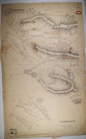 Map - BOROUGH OF EAGLEHAWK SHEET 3, Circa 1880's