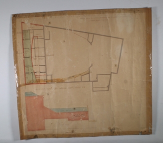 Document - ROYAL PRINCESS THEATRE COLLECTION: PLAN OF ALTERATIONS TO PRINCESS THEATRE, No date on Plan