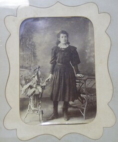 Photograph - PHOTOGRAPH OF YOUNG GIRL, 1890