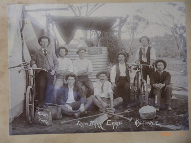 Photograph - PHOTOGRAPH OF MEN OF KALGOORLIE, 1900