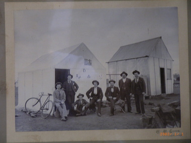 Photograph - MALE PORTRAIT - GROUP, approx. 1900