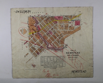 Map - NEWSTEAD, 1/11/1939