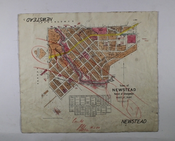 Map - NEWSTEAD, 1/11/1939