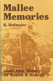 Book - MALLEE MEMORIES, 1976