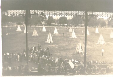 Photograph - MAYPOLE DANCING, 1954