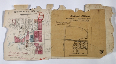 Map - JANIEMBER EAST, 12/09/1876