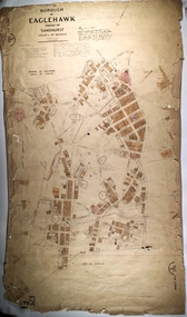 Map - PART OF THE BOROUGH OF EAGLEHAWK, 9/12/1902