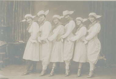 Photograph - PHOTOGRAPH OF DANCERS IN DUTCH COSTUME, c. 1920