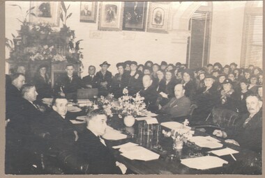 Photograph - EAGLEHAWK COUNCIL MEETING, c. 1930's