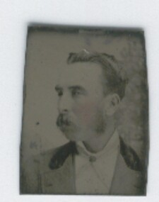 Photograph - TIN PHOTOGRAPH OF A MAN