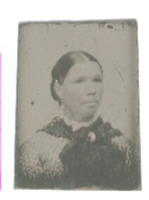 Photograph - TIN PHOTOGRAPH OF A WOMAN