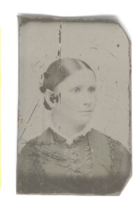 Photograph - TIN PHOTOGRAPH OF A WOMAN
