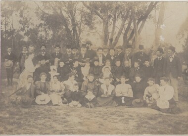 Photograph - PICNIC PHOTOGRAPH, c. 1900