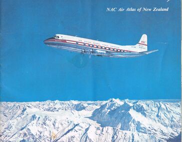 Document - MCCOLL, RANKIN AND STANISTREET COLLECTION: NAC AIR ATLAS OF NEW ZEALAND, 1955
