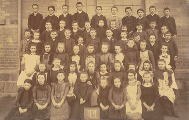 Photograph - LONG GULLY PRIMARY SCHOOL COLLECTION: PUPILS, 1880