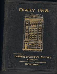 Document - MCCOLL, RANKIN AND STANISTREET  COLLECTION: DIARY 1918, 1918