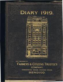 Document - MCCOLL, RANKIN AND STANISTREET  COLLECTION: DIARY 1919