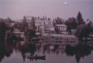 Photograph - FORTUNA COLLECTION: EXTERIOR VIEW OF FORTUNA VILLA