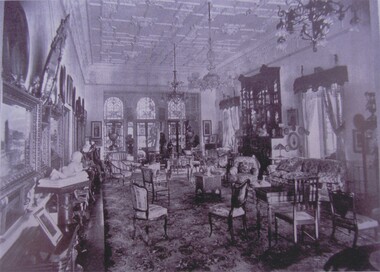 Photograph - FORTUNA COLLECTION: INTERIOR VIEW OF ONE OF FORTUNA'S ROOMS