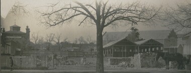 Photograph - PREPARATIONS FOR THE CONSTRUCTION OF THE 'HANRO KNITTING MILLS', 1920