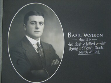 Photograph - BASIL WATSON COLLECTION: ALBUM OF PHOTOGRAPHS (BASIL WATSON STORY), 1917