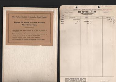 Document - MCCOLL, RANKIN AND STANISTREET  COLLECTION: SOUTH DEBORAH GOLD MINES NL - BALANCE SHEETS, 1951 - 56