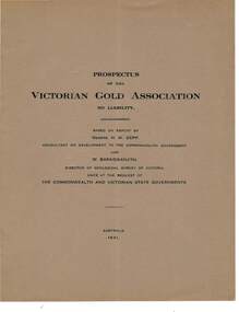 Document - MCCOLL, RANKIN AND STANISTREET COLLECTION: CENTRAL  NEL GWYNNE GM CO NL, REPORT AND STATEMENT, 1931 - 1941