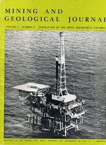 Document - MCCOLL, RANKIN AND STANISTREET COLLECTION: MINING AND GEOLOGICAL JOURNAL, 1970