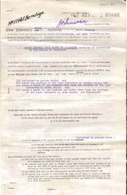 Document - MCCOLL, RANKIN AND STANISTREET COLLECTION: SOUTH DEBORAH GOLD MINES NL GOLD LEASE DOCUMENT, 14/1/1941