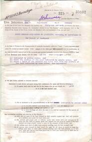 Document - MCCOLL, RANKIN AND STANISTREET COLLECTION: SOUTH DEBORAH GOLD MINES NL - GOLD LEASE DOCUMENT, 14/1/1941