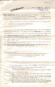Document - MCCOLL, RANKIN AND STANISTREET COLLECTION: DEBORAH EXTENDED GOLD MINING COMPANY N/L GOLD MINING LEASE, 18 April 1957