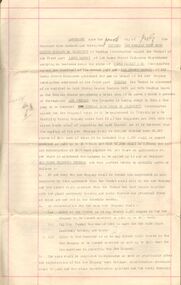 Document - MCCOLL, RANKIN AND STANISTREET COLLECTION: DEBORAH GOLD MINES NL - LEASE  AGREEMENT, 1932