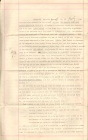Document - MCCOLL, RANKIN AND STANISTREET COLLECTION: DEBORAH GOLD MINES NL - LEASE  AGREEMENT, 1932