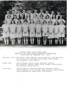 Photograph - CENTRAL SCHOOL SIXTH GRADE CHOIR, 1937