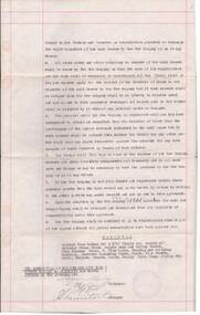 Document - MCCOLL, RANKIN AND STANISTREET COLLECTION: NEW  DEBORAH REEF  GOLD MINING COMPANY  NL - AGREEMENT, 1932