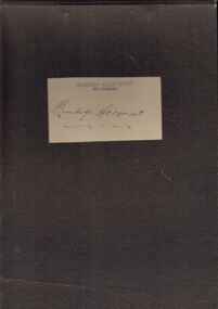 Document - MCCOLL, RANKIN AND STANISTREET COLLECTION: DEBORAH GOLD MINE NL, Aug 1945 - 10 Oct 1947