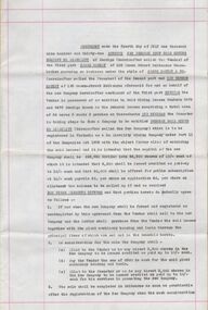 Document - MCCOLL, RANKIN AND STANISTREET COLLECTION: NEW DEBORAH REEF  GOLD MINE NL - AGREEMENT, 1932