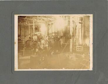 Photograph - SIMPSON FAMILY COLLECTION: PART OF SIMPSON'S FACTORY AND MR SIMPSON