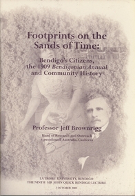 Book - FOOTPRINTS ON THE SANDS OF TIME, 2002