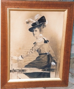 Photograph - FEMALE PORTRAIT - MARY (DELANEY) JACKSON