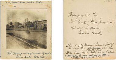 Photograph - QUARTZ MINERS ARMS HOTEL, IRON BARK, Circa 1860